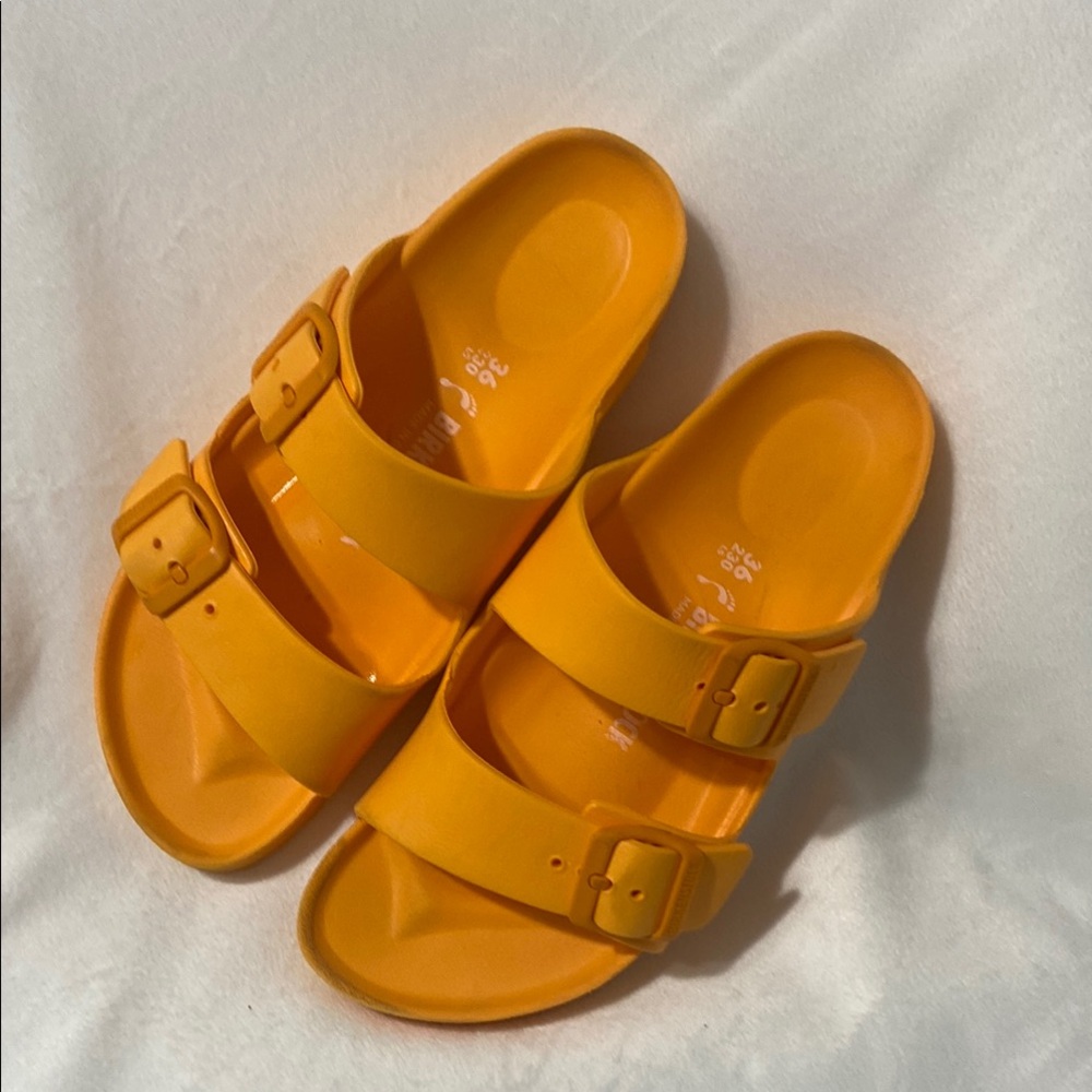 Birkenstock Kids Orange Sandals